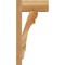 Ekena Millwork Olympic Block Rough Sawn Outlooker, Western Red Cedar, 6"W x 12"D x 24"H OUT06X12X24OLY05RWR - alternate 4